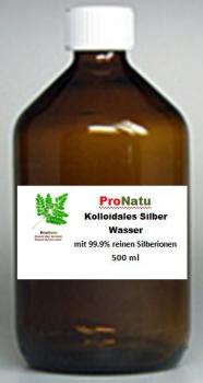 ProNatu Kolloidales Silber Wasser 25ppm